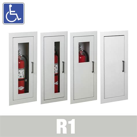 fire extinguisher cabinets stainless steel|fully recessed fire extinguisher cabinet.